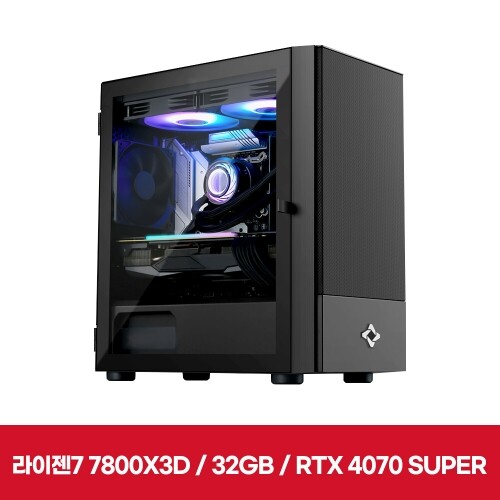 [이엠텍] 레드빗PC EML - R7O301 (7800X3D/32GB/RTX4070/NVMe1TB/FreeDos)